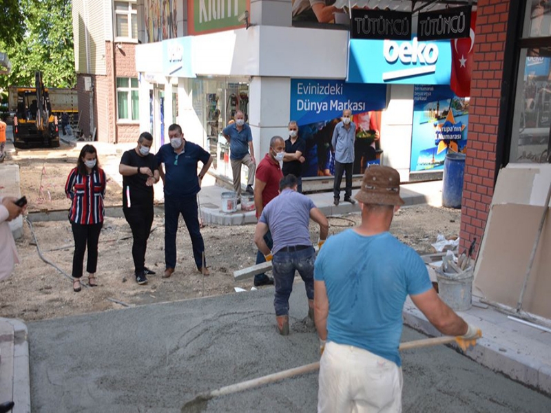 BAŞKAN TEKİN; ‘LAF DEĞİL, HİZMET ÜRETİYORUZ’