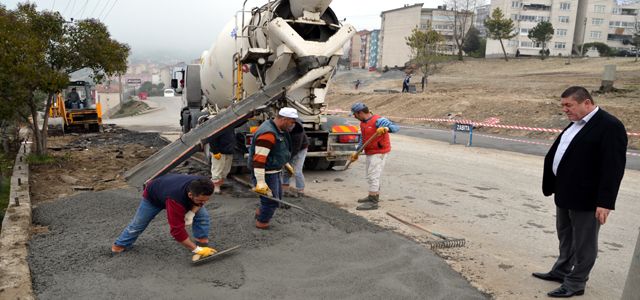 AİLE PARKI VE MESCİD İNŞAATINA BAŞLANDI