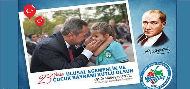 BAŞKAN UYSAL’IN 23 NİSAN MESAJI..