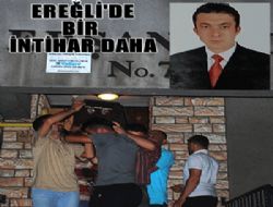 EREĞLİDE BİR İNTİHAR DAHA