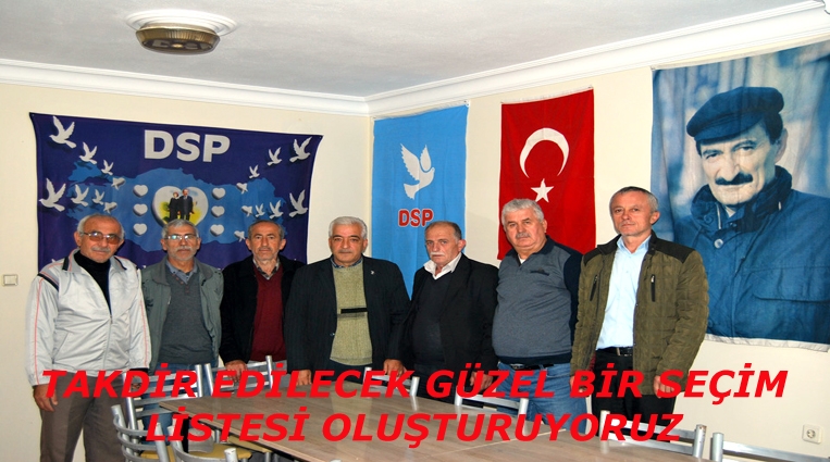 TAKDİR EDİLECEK GÜZEL BİR SEÇİM LİSTESİ OLUŞTURUYORUZ...