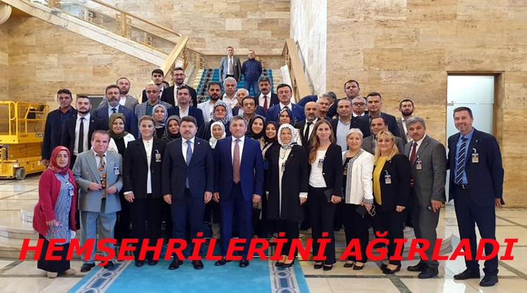 TUNÇ AK PARTİ BARTIN TEŞKİLATINI TBMM’DE AĞIRLADI...