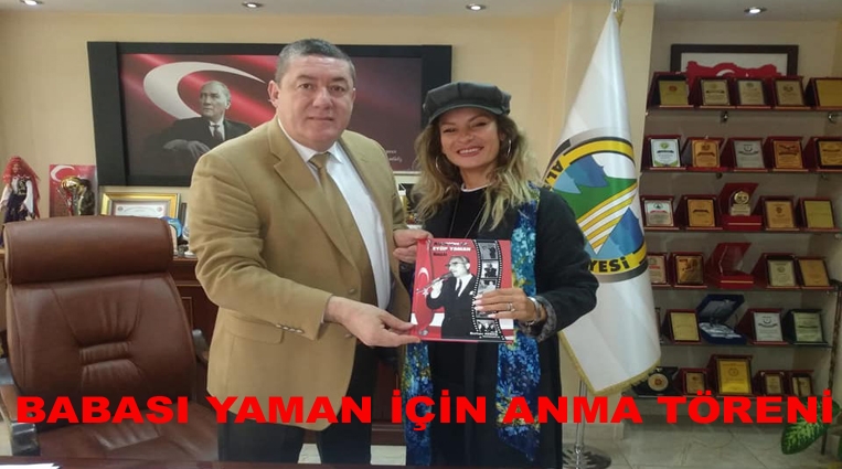 GÜLAY YAMAN'DAN BABASI YAMAN İÇİN ANMA TÖRENİNE DAVET.