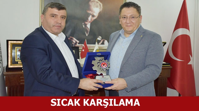 YALÇIN’DAN SICAK KARŞILAMA