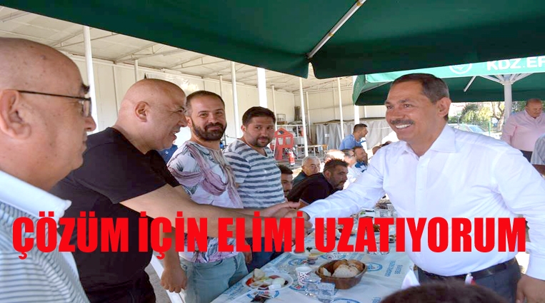 ÇÖZÜM İÇİN ELİMİ UZATIYORUM