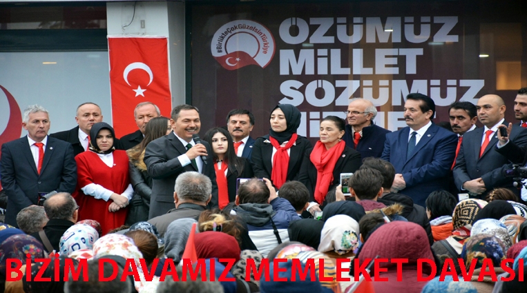 “BİZİM DAVAMIZ MEMLEKET DAVASI