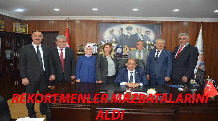 REKORTMENLER MAZBATALARINI ALDI