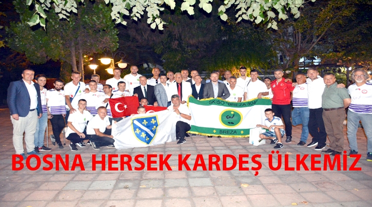 BOSNA HERSEK HEYETİNE ÜST DÜZEY UĞURLAMA