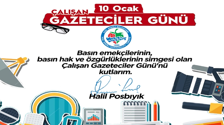 POSBIYIK, GAZETECİLER GÜNÜ'NÜ KUTLADI..