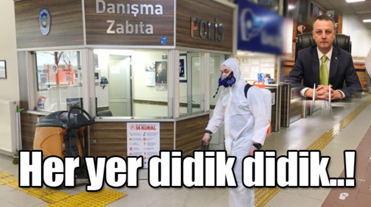 HER YER İLAÇLANDI