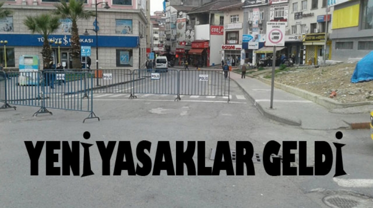 EREĞİ’DE BAZI GÜZERGAHLAR TRAFİĞE KAPATILDI