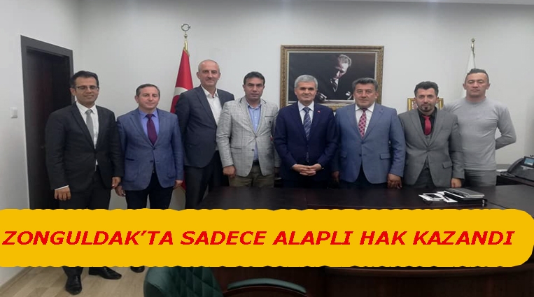 GAZETECİLER SÖZÜNÜ ALMIŞTI, ZONGULDAK’TA SADECE ALAPLI’YA YAPILIYOR.