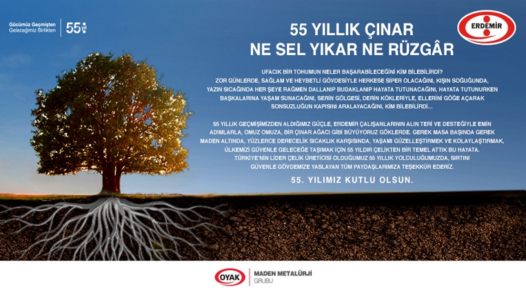 DÜNYA DEVİ ERDEMİR 55. YAŞINDA