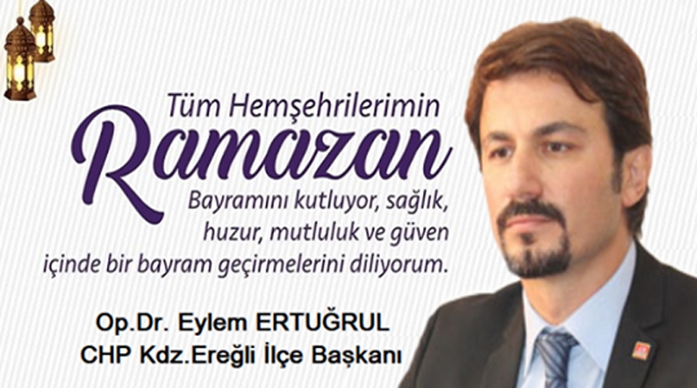 EYLEM ERTUĞRUL,RAMAZAN BAYRAMINI KUTLADI