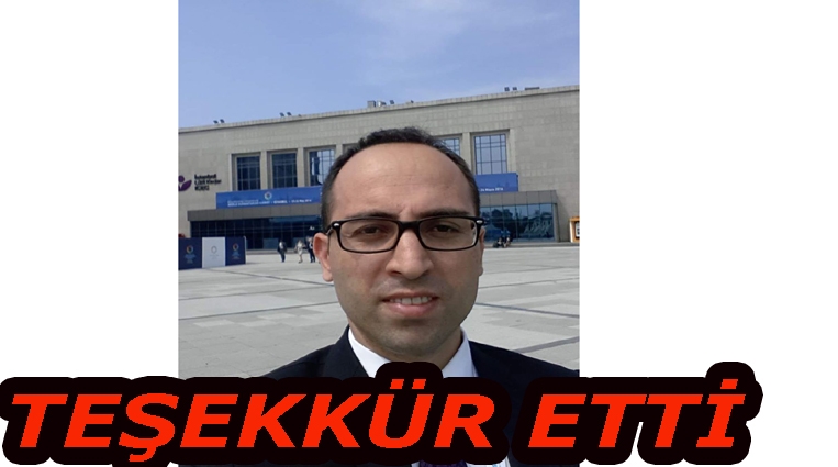 YILMAZ, TEKİN'E TEŞEKKÜR ETTİ.