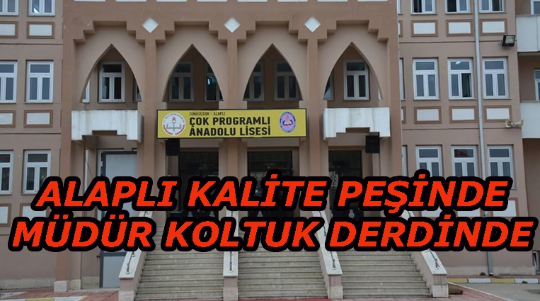 ALAPLI'DA TEKLİ EĞİTİMİN ÖNÜNDE EN BÜYÜK ENGEL MÜDÜR DEMİRCİ’Mİ?