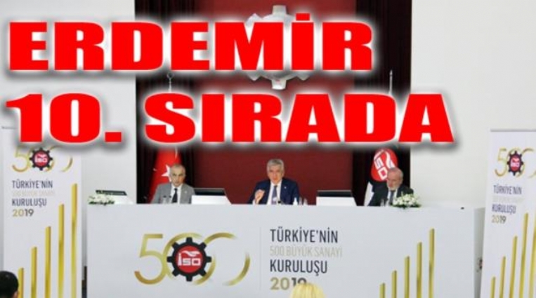 İSDEMİR 8, ERDEMİR 10'UNCU OLDU