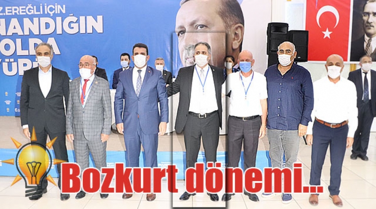 SAFFET BOZKURT, YENİ İLÇE BAŞKANI OLDU