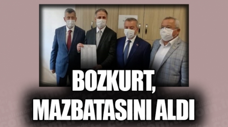 BOZKURT MAZBATASINI ALDI, GÖREVE BAŞLADI...