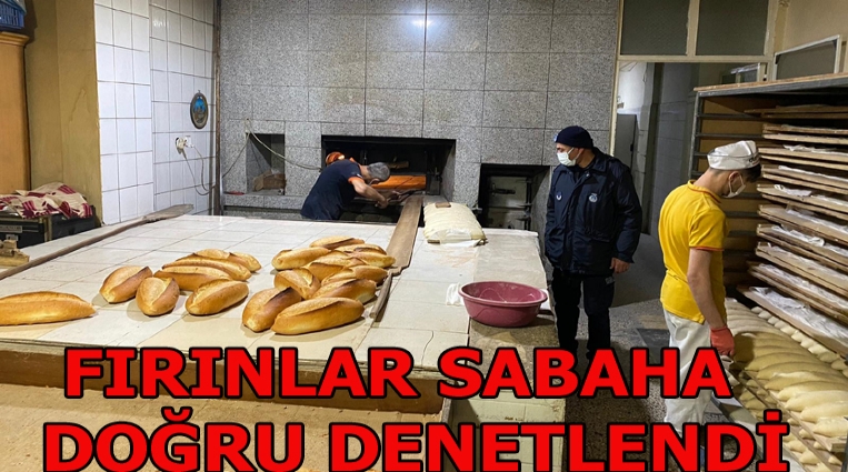 DEVREK’TE FIRINLAR SABAHA KARŞI DENETLENDİ