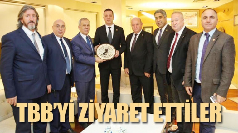 BAROLAR BİRLİĞİNİ ZİYARET ETTİLER