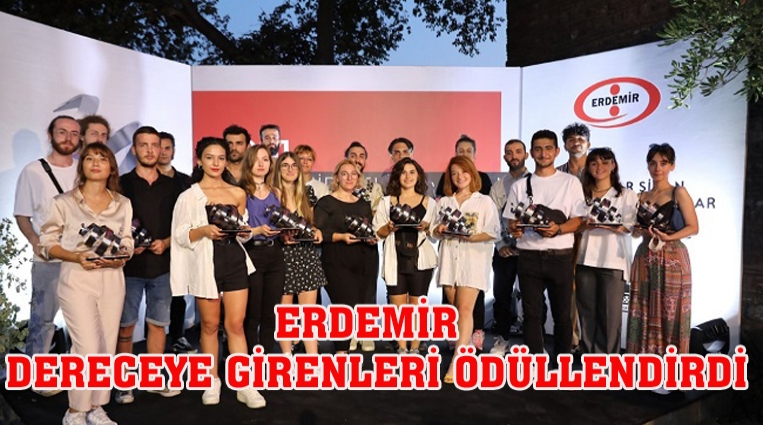 ERDEMİR, DERECEYE GİRENLERİ ÖDÜLLENDİRDİ