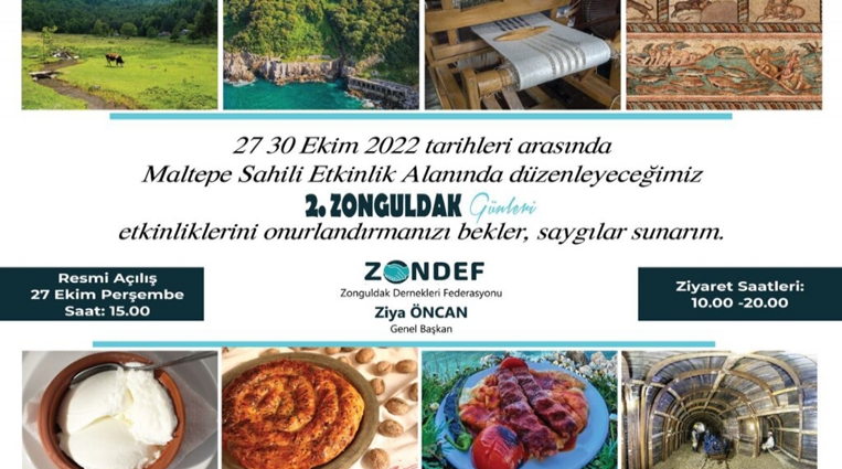 ZONGULDAK 2. TANITIM GÜNLERİ  PERŞEMBE GÜNÜ BAŞLIYOR