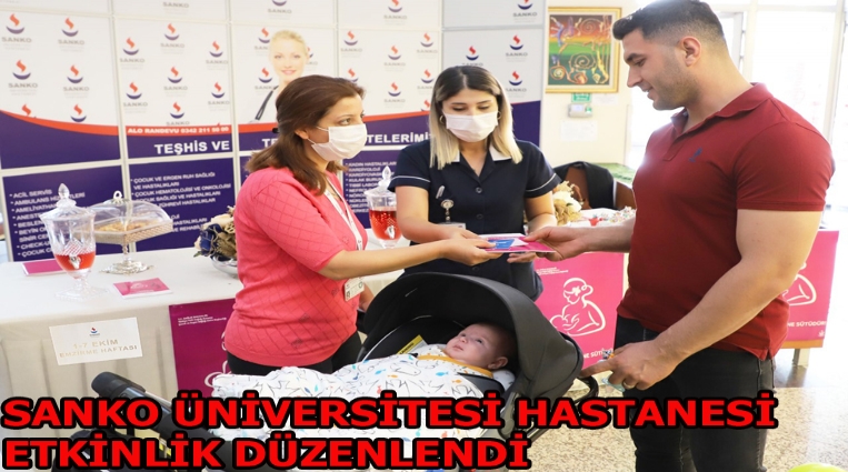 SANKO ÜNİVERSİTESİ HASTANESİ ETKİNLİĞİ DÜZENLENDİ