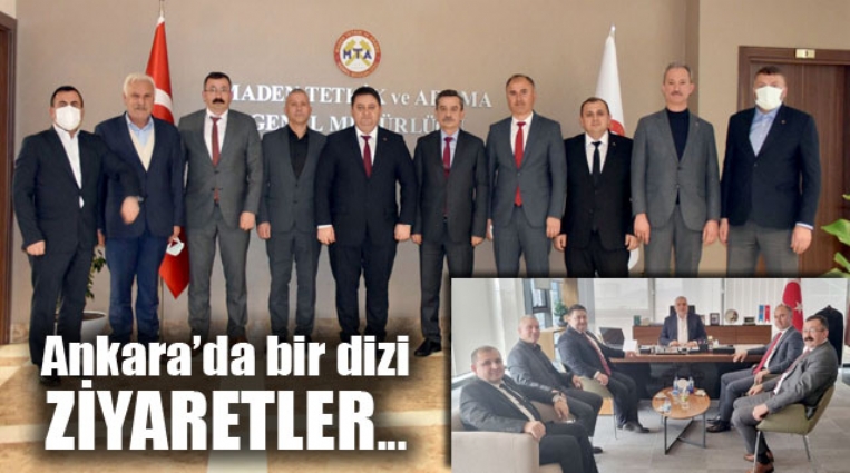 GMİS, MTA VE TÜRK METAL’İ ZİYARET ETTİ