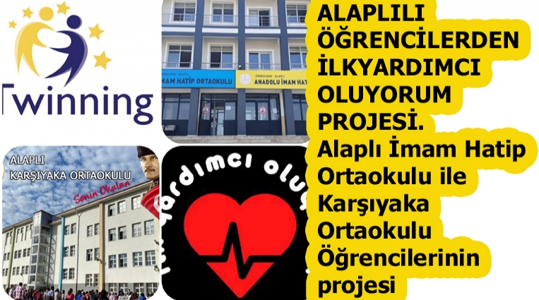 ALAPLILI ÖĞRENCİLERDEN ‘İLKYARDIMCI OLUYORUM’ PROJESİ