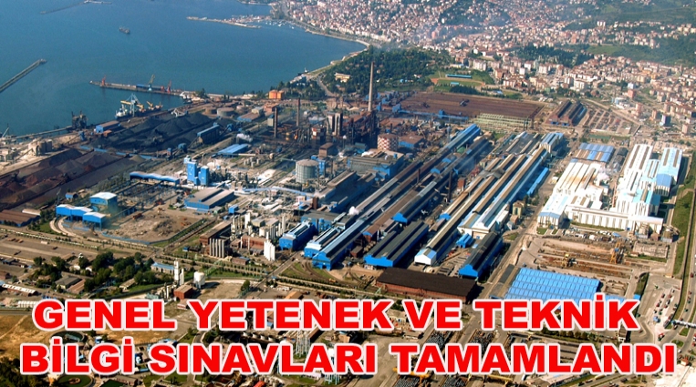 ERDEMİR’DE SINAVLAR TAMAMLANDI