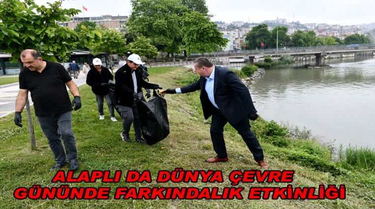 ALAPLI'DA DÜNYA ÇEVRE GÜNÜNDE FARKINDALIK ETKİNLİĞİ