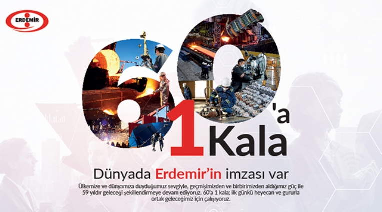 ERDEMİR, 59’UNCU İŞLETME YIL DÖNÜMÜNÜ KUTLUYOR