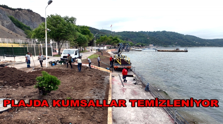 BELEDİYE PLAJLARI SEZONA HAZIRLANIYOR