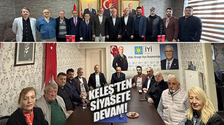KELEŞ, İYİ PARTİ’Yİ ZİYRET ETTİ
