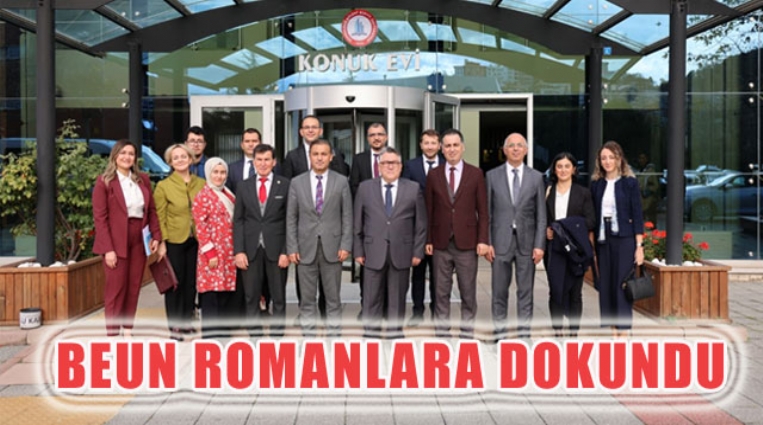 BEUN ROMANLARA DOKUNDU