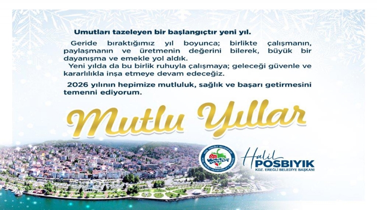 POSBIYIK, YENİ YILI KUTLADI