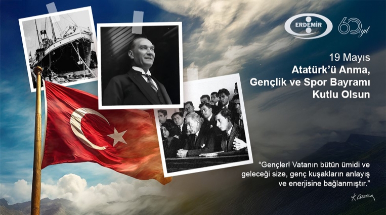 ERDEMİR 19 MAYIS BAYRAMINI KUTLADI