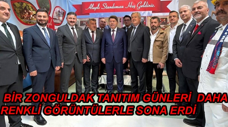 BİR ZONGULDAK TANITIM GÜNLERİ  DAHA, RENKLİ GÖRÜNTÜLERLE SONA ERDİ
