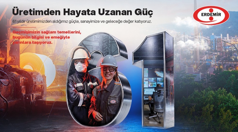 Erdemir İşletme Yıldönümü İlanı