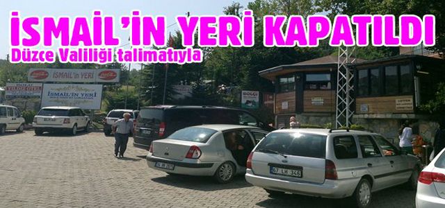 BOLU DAĞI'NDA BULUNAN İSMAİL'İN YERİ KAPATILDI