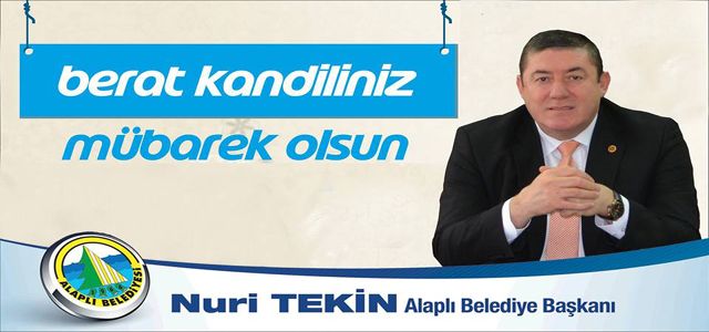 BAŞKAN TEKİN’İN BERAT KANDİLİ MESAJI