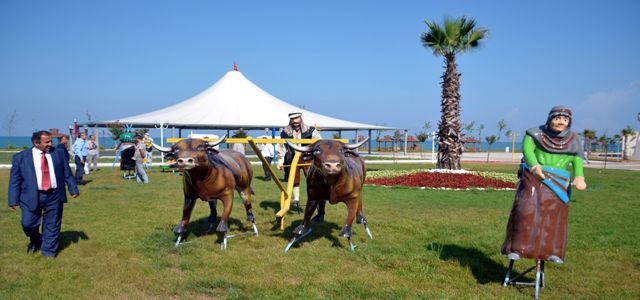 SAHİL AİLEPARK’TA KÖY YAŞAMINDAN ESİNTİLER