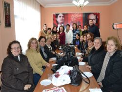 CHP EREĞLİ KADIN KOLLARINDAN ALAPLI CHP YE ZİYARET