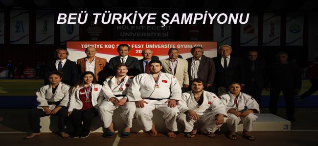 BEÜ TÜRKİYE ŞAMPİYONU