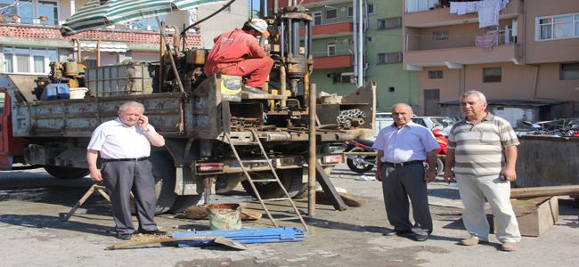 ALAPLI’DA YENİ CAMİ İNŞAATI ZEMİN ETÜDÜ ÇALIŞMASI
