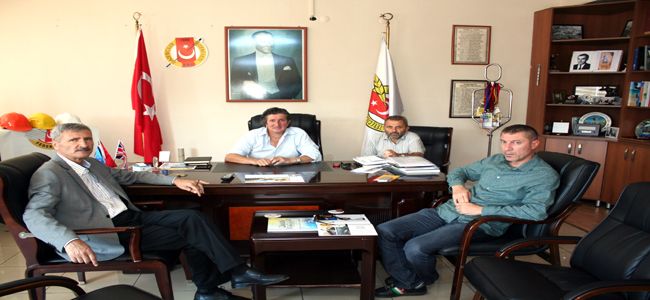 ZGC BAŞKANLARI AĞIRLADI