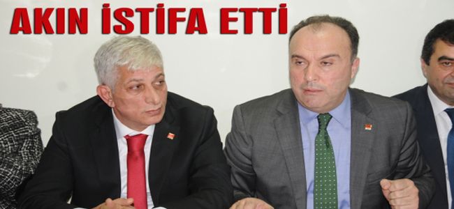 HARUN AKIN İSTİFA ETTİ