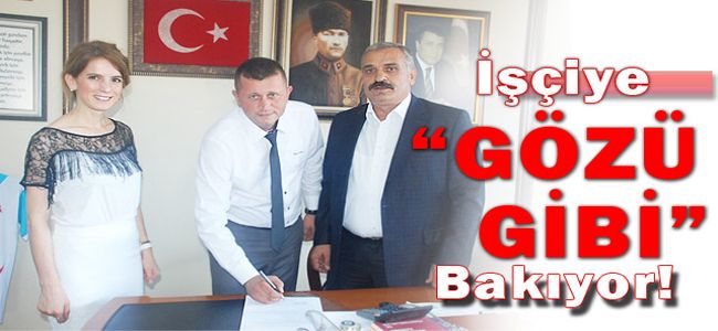 ERDEMİR İŞÇİSİ AVRUPA GÖZ HASTANESİYLE ANLAŞTI