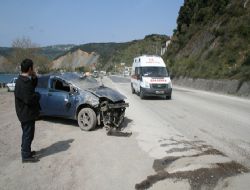 ALAPLI-EREĞLİ KARAYOLUNDA KAZA!